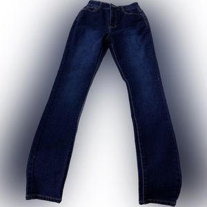 Fashion Nova Dark Wash High Waisted Jeans Size 5/6